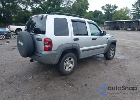 2006 Jeep Liberty Sport из США, поврежденный, VIN 1J4GL48K06W283471